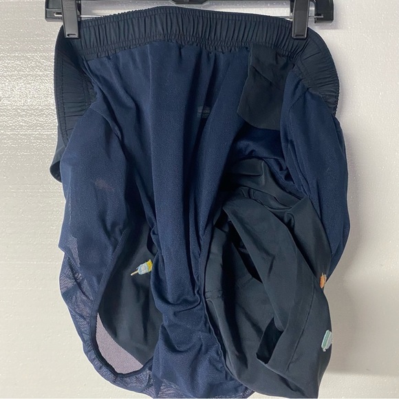 Brooks Brothers Broad Shorts XXL Blue Drawstring Waist Swim Trunks Mesh Brief 6” - Picture 8 of 8